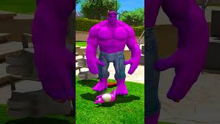 GTA 5 PINK HULK SAVE HIS BABY TOY FOOTBALL FROM VENOM MONSTER 🥹🥺 [upl. by Belldame]