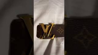 How to legit check Louis Vuitton belt easy and fast [upl. by Ayhdnas]