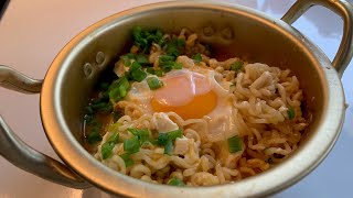 Kuchnia koreańska 🇰🇷 prosty przepis na błyskawiczny Sundubu Ramen Ramyun 🍜 [upl. by Jillene]