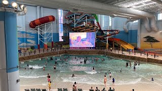 Kalahari Resort and Water Park Round Rock Texas live waterpark [upl. by Herra]