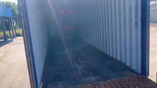 How to load 20IBCs of Ecodflex 342 into 20ft containers [upl. by Ettenwahs]