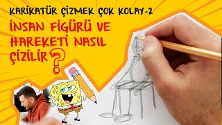 Bölüm2İnsan Figürü ve Hareketi Nasıl Çizilir [upl. by Ronal426]