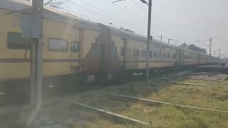 TRAIN NO09098 KATRABANDRA AC SF SUMMER SPL CROSS RAJPURA JNWITH WAP7 nr p7 summer spl svdk [upl. by Nwahsir452]