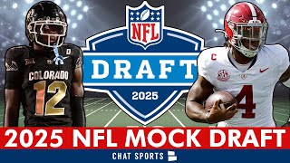 2025 NFL Mock Draft 1st Round Projections For All 32 NFL Teams Ft Travis Hunter amp Jalen Milroe [upl. by Pall307]