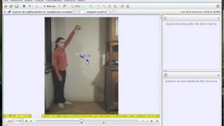 Tracker video analysis mini tutorial in italiano ita [upl. by Hamnet]