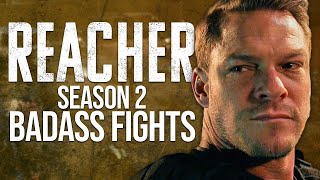 Reachers Season 2 Badass Fights  Reacher [upl. by Alon133]