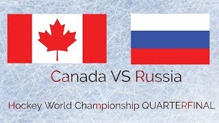 Canada VS Russia Hockey World Championship 2018 [upl. by Lorelei]