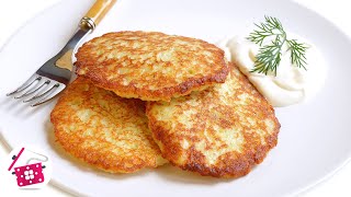 Самые вкусные ДРАНИКИ из картошки деруны Все СЕКРЕТЫ приготовления Potato pancakes Готовим дома [upl. by Laehcim906]