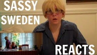 APH Cosplay Sassy Sweden REACTS Daring Denmark [upl. by Cherilyn]