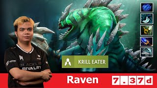 DOTA 2 Raven the TIDEHUNTER OFFLANE 737d [upl. by Nowtna740]