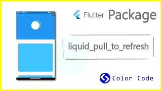 Enhance Your Flutter App with Liquid Pull to Refresh  Flutter Package Tutorial [upl. by Erotavlas]