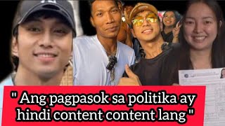 RENDON MAY PAHAYAG SA MGA VLOGGER NA PAPASOK SA POLITIKA  Trendvibes Entertainment [upl. by Notreve922]