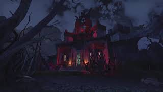 Haunted Castle  ESO Housing  Moonsugar Meadow  PS5NA  PlagueRaccoon [upl. by Elvera]