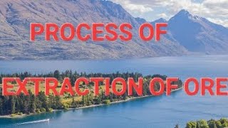 Levigation and Froath Floatation Process  Extraction of ORE Process METAL and NON metal Part 8 [upl. by Ruenhcs]