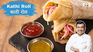 पनीर काठी रोल बनाने का आसान तरीका  Kathi Roll Recipe  Paneer Kathi Roll Recipe  FoodFood [upl. by Nottarts877]