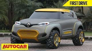 Renault Kwid Concept  First Drive  Autocar India [upl. by Charry]