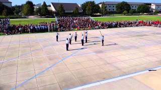 338th TRS Keesler AFB Freestyle Drill Competition [upl. by Morita600]