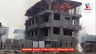 Bhiwandi Fire Sagar Plaza Hotel Ke Pass under construction Building Me Aag [upl. by Vijnas]