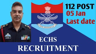 ECHS Recruitment Delhi Cantt  All India Recruitment  foujimotivational army [upl. by Imac470]