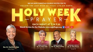 Holy Week Prayer 32624 714pm [upl. by Esille]