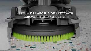 TBL6055  Autolaveuse professionnelle à batterie Lithium de la gamme NX1K [upl. by Locin]