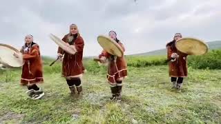 Dance with Tambourines Kamchatka Peninsula Russia [upl. by Albers311]