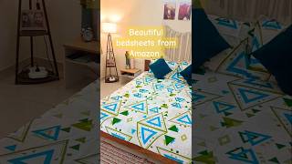 Beautiful bedsheets ❤️ amazon whatiorderedvswhatigot homedecor bedsheets festivevibes ytshorts [upl. by Koss]