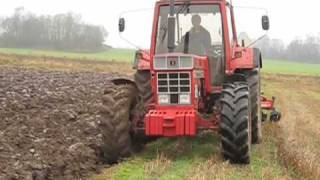 Autumn ploughing with IH 956 [upl. by Nojel]