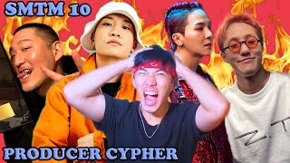 Might Be My Favorite SMTM Cypher Yet  Reaction SMTM10 PRODUCER CYPHER [upl. by Misha689]