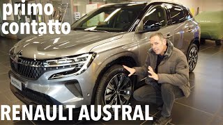 RENAULT AUSTRAL primo contatto mild e full hybrid da 130 a 200 cv [upl. by Jeramie]