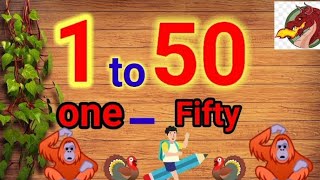 One to fifty spelling in englishnumbers spelling 1 to 50Numbers spelling1 to 50 counting spelling [upl. by Nesila]