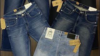 Original lee cooper and pull nd bear jeans Export leftover fabric in a reasonable rates [upl. by Balcer180]