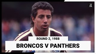 Brisbane Broncos v Penrith Panthers  Round 2 1988  Full Match Replay  NRL Throwback [upl. by Analle]