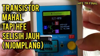 Transistor Final hFE selisih jauh njomplang apakah masih layak dipakai [upl. by Earle]