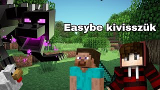 Nagy Minecraft sárkány Fight kisnokikahehevel 2 [upl. by Meerek]