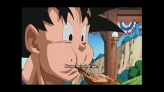 goku vs vegeta eating OVA goku and his friends return dragon ball Z [upl. by Wsan551]