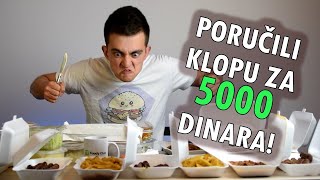 FOODY  DEGUSTIRAMO GOTOVO SVU KLOPU SA MENIJA [upl. by Anilatsyrc]