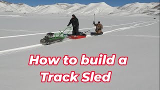 Build Your Own track sled for Cheap part 1 [upl. by Kirschner133]