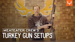 The MeatEater Crews Turkey Gun Setups [upl. by Hsiri]