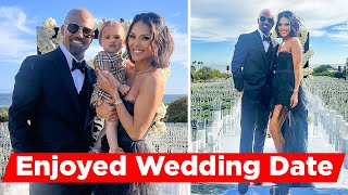 Shemar Moore And Girlfriend Jesiree Celebrate Their Wedding Date [upl. by Elleira634]