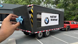 New BMW Perfomance Car Delivery 118 Scale  Real like BMW Diecast Model Cars [upl. by Draude]