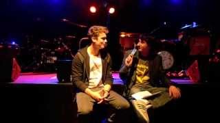 Interview de Bastian Baker à Nantes [upl. by Ggerg]