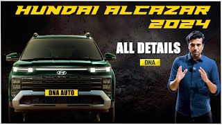 Hyundai Alcazar Review Features Specifications Prices And More  Alcazar 2024  Hyundai SUV [upl. by Aerdnu]