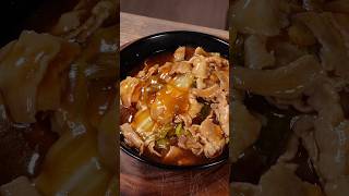 Pork and Chinese cabbage with starch sauce food [upl. by Nhguavahs]