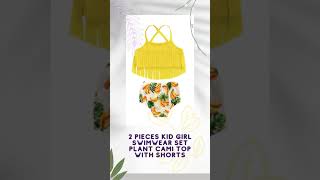 Latest Swimwear Collection for Summer  2 Pieces Swimwear Set for Kid Girls  Rioco Kidswear shorts [upl. by Toh146]