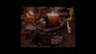 kleine Winterdekoration ruckzuck diy tutorial winter candles [upl. by Natsirhc]