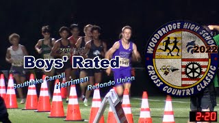 2022 XC  Woodbridge 50 Boys Rated [upl. by Huoh]