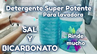 Detergente líquido para lavadora  15 LITROS X 35 PESOS  Rinde mucho [upl. by Asirak]