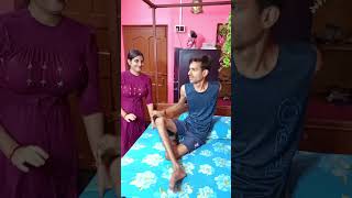 Kya se kya bana diya 😭🤣 Daily life of couple 😜shorts viral comedy [upl. by Bloem568]