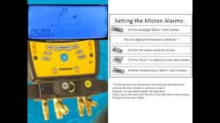 SMAN460 setting Micron Alarms [upl. by Shirline177]